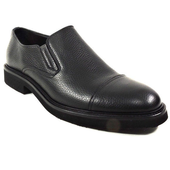 CASADEI ?? MEN\'S BLACK SOFT LEATHER COMFORT EXTRA LIGHT LOAFERS main image 8